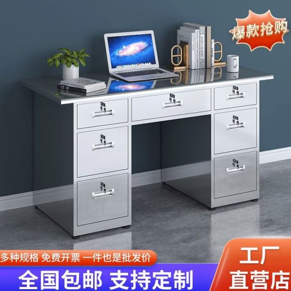 无菌操作30无尘不锈钢实验室不锈钢4收银台桌子办公桌电脑桌加厚