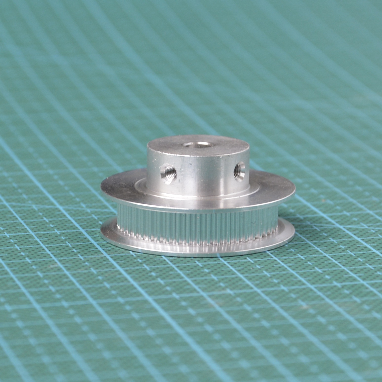 3D打印机配件 GT2同步轮 同步带轮50齿 5mm/6.35/8安装孔 齿宽7mm
