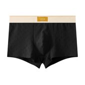 跨境男士 男款 内裤 2025年新款 男平角裤 纯棉男生四角裤 裤 头一件代发