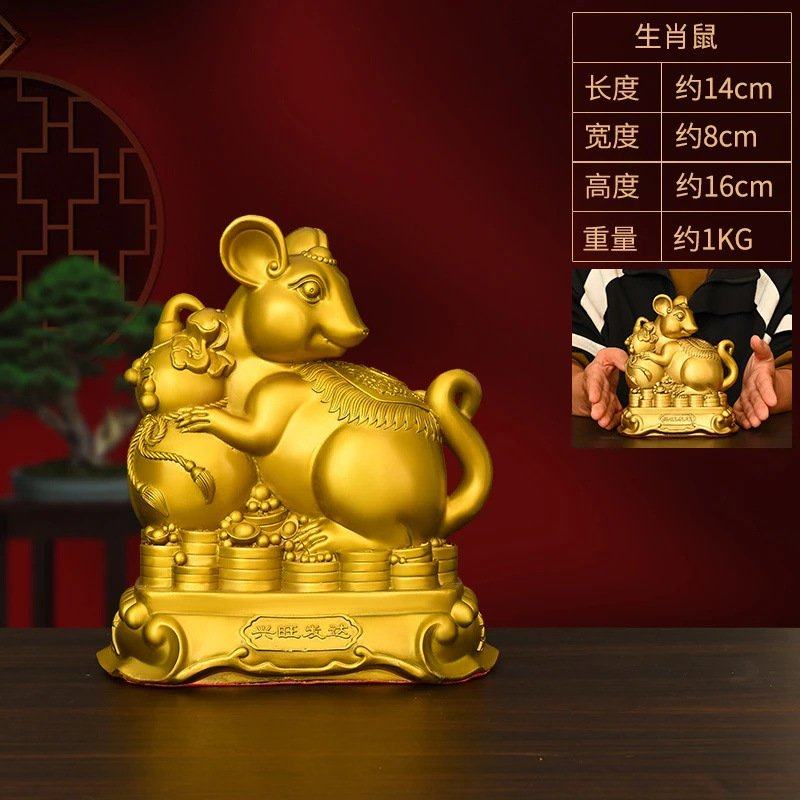 铜十二生肖摆件黄铜虎鼠牛兔龙蛇马羊猴鸡狗猪家居吉祥桌面工艺o,家居饰品,装饰摆件,淘宝优惠券,粉丝福利购,淘宝优惠卷