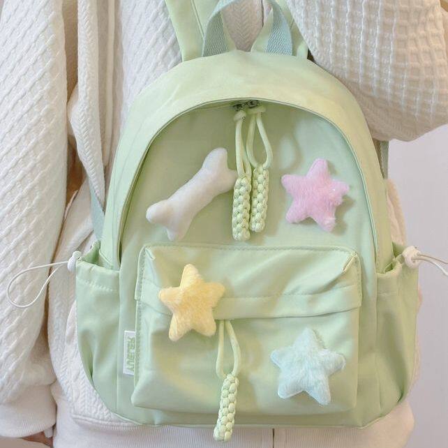 学院风日系迷你双肩包女生简约ins小号少女轻便学生背包