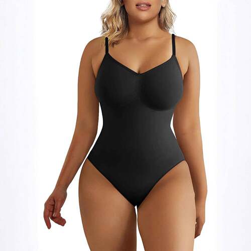Shapewear women Tummy Control Bodysuit Thong Body Suits