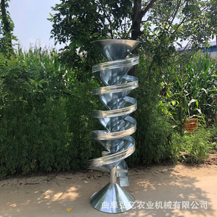 不用电螺旋溜豆机钢珠钢砂钢丸溜选筛选设备家用立式豆类选种机