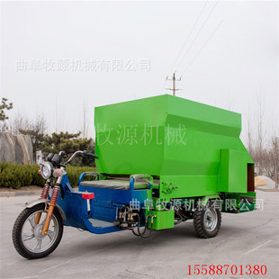 沙雅县大型养殖厂喂料车 双向喂料车视频 青贮撒料车价格