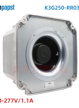 K3G250-RR03-H4三相EC风机  电机外部风扇K3G250-RR03-M4全新原装