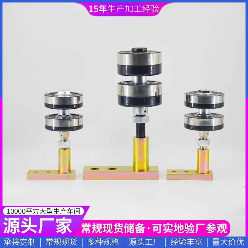 折叠门滑轮吊轮旋转折叠门万向滑轮吊轮移动推拉门不锈钢木门滑轮