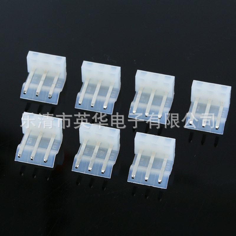 规格齐全2P插针接插件间距3.96mm接线端子连接器3.96-3A 2针座