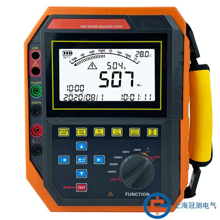 绝缘电阻测试仪高压数字兆欧表2500V5000V10KV手持式台式智能绝缘