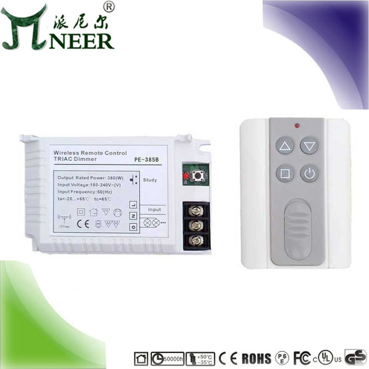 6通道遥控 前切 匹配功率扩展器 380W 110V 高压可控硅调光器