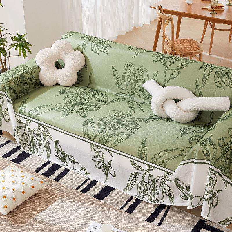 高级感轻奢沙发巾一整张全盖新款四季通用沙发盖布防滑单人沙发垫