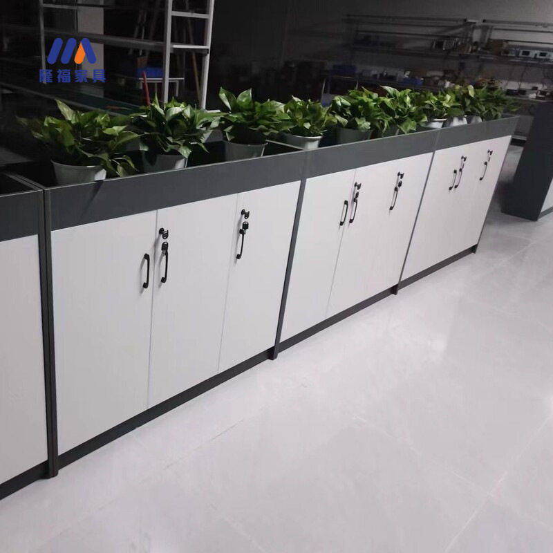 新款花槽办公隔断储物矮柜