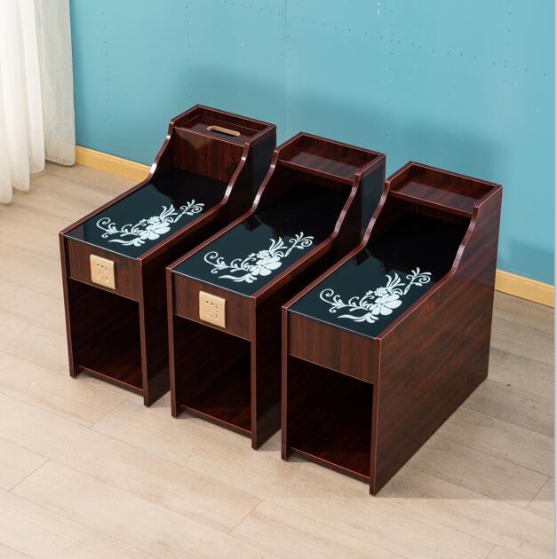 USB充电足浴茶几柜美甲美睫店
