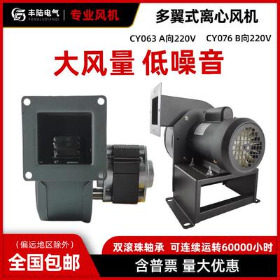 CY063CY076CY100CY127CY120CY125CY150AC220V离心鼓风机