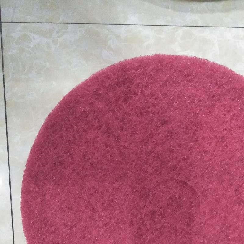 蝴蝶牌17寸抛光垫打蜡晶面垫白色抛光百洁垫红垫起蜡黑垫洗地清洁