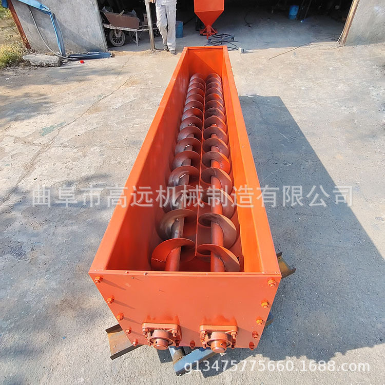 不锈钢U型蛟龙上料机  干粉蛟龙叶片上料机 不锈钢螺旋输送机