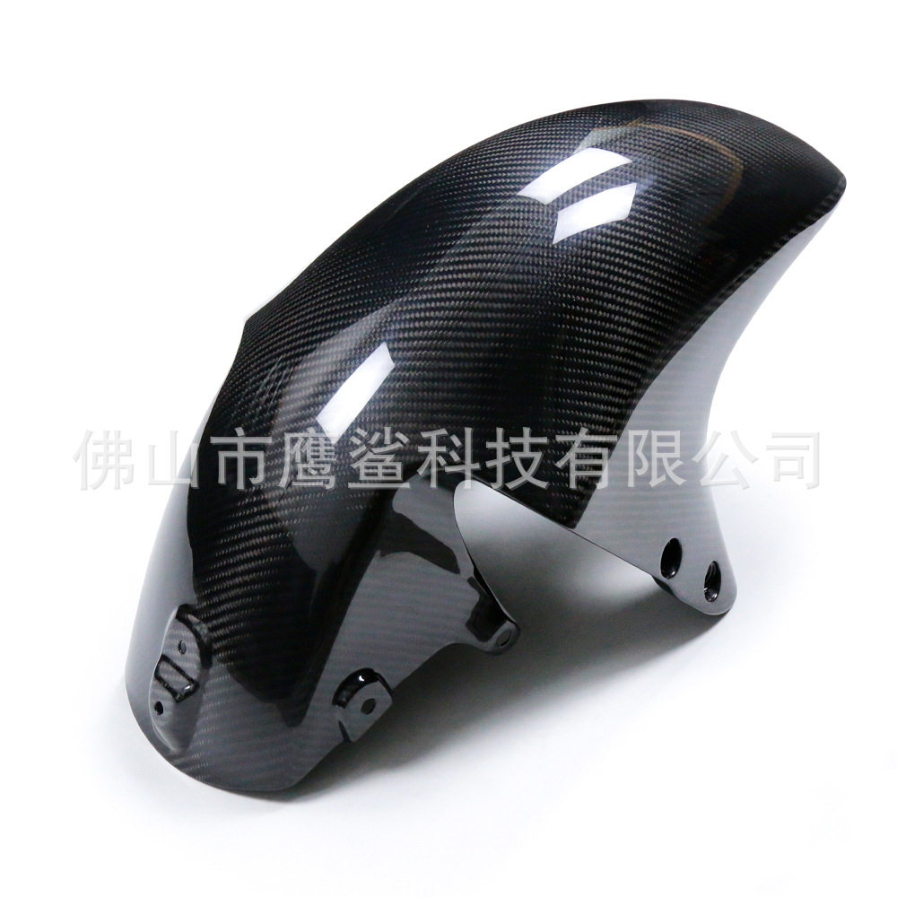 适用铃木uzuki GSX1300R Hayabusa隼改装碳纤维土除前挡泥板外壳