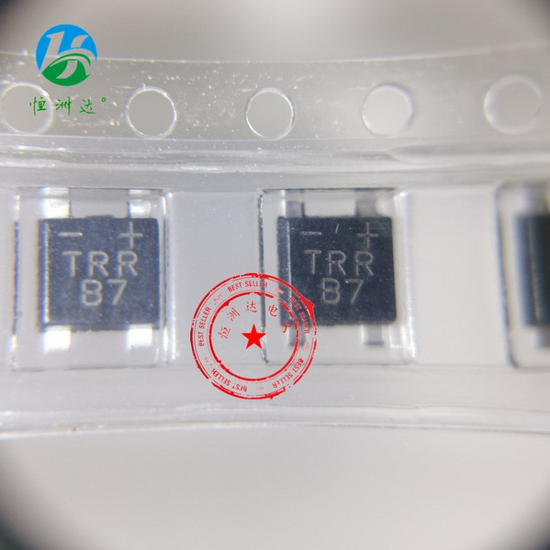 UMB10F 丝印B7 SOP-4 0.8A 1000V 贴片整流桥 现货