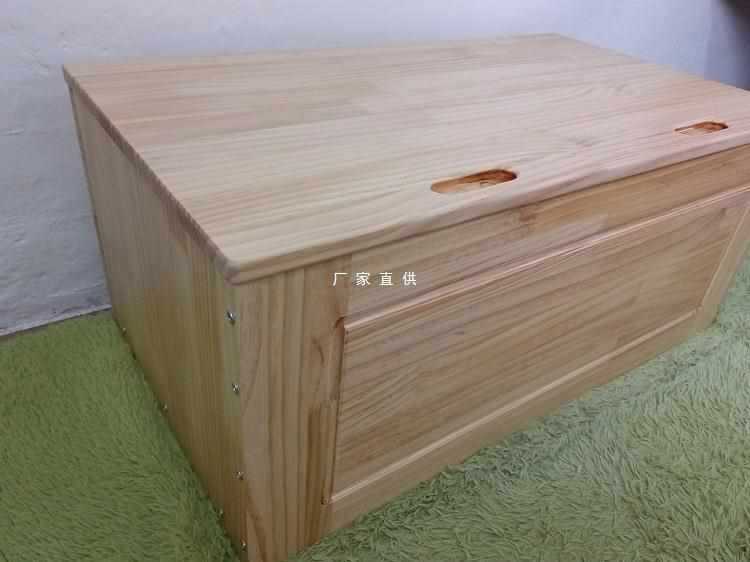 批发全实木地柜飘窗柜上开翻门储物柜榻榻米简约可坐现代家具定