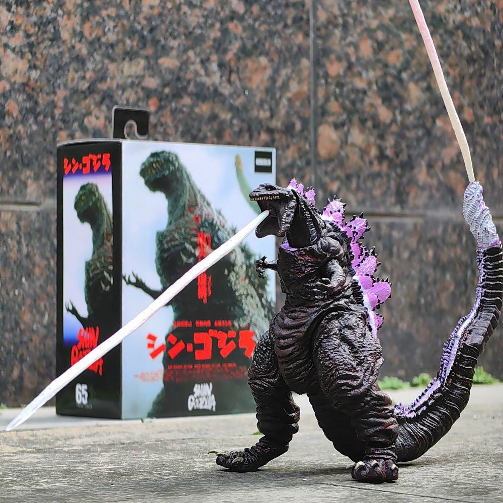 优质版 NECA新核子 2016哥斯拉Godzilla恐龙怪兽可动手玩具模型图片