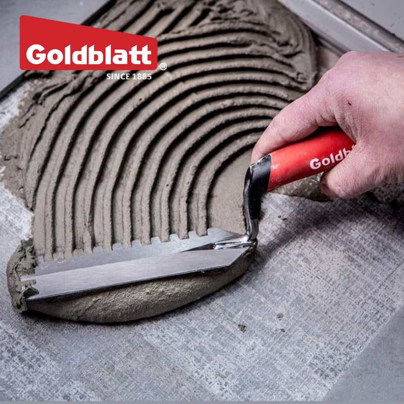 美国固百特Goldblatt锯齿抹泥刀小铲刀贴瓷砖工具泥瓦工抹灰砌刀图片