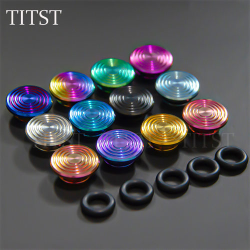 TITST钛斯特 XMAX300 空滤盖装饰钛合金堵头螺丝套装 TC4高硬度