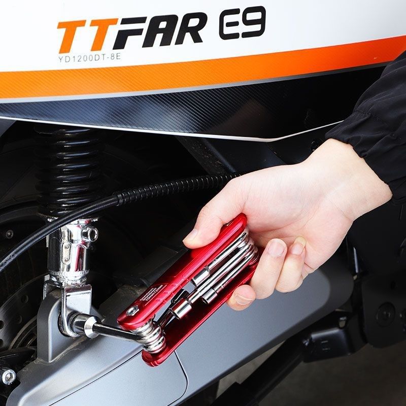 多功能套筒扳手公制英制家用万能折叠六角扳手铝合金手柄扳手工具,基础建材,其它五金,淘宝优惠券,粉丝福利购,淘宝优惠卷