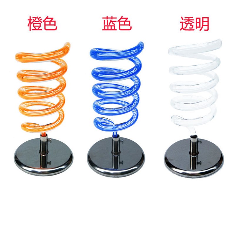 台式桌面电吹风机支架发廊理发店家用免打孔不锈钢吹风筒收纳架子