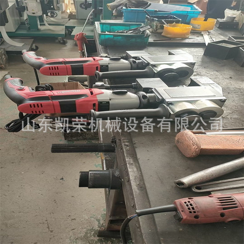 多功能电动坡口机手提式钢板铣边机倒角机台式坡口机外夹式坡口机图片