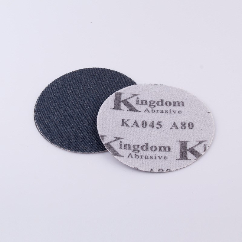 供应 网格砂纸干磨砂纸 圆形抛光打磨背绒砂纸片5寸6寸