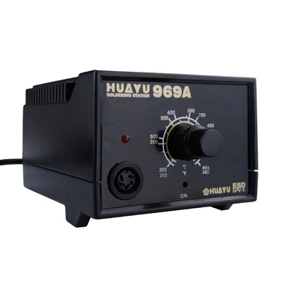 华裕（HUAYU）H969A控温电焊台 调温电焊台 50W涡流恒温焊台