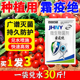 农丰颐霜疫绝微生物杀菌剂正品农药黄瓜番茄水果树蔬菜专用叶面肥