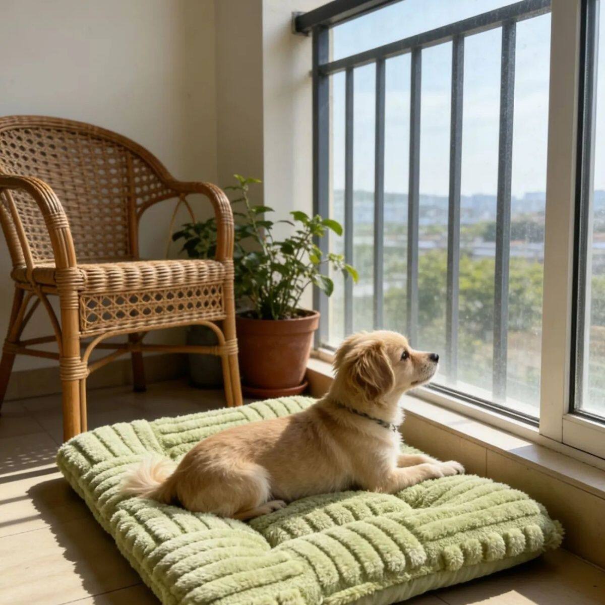 宠物窝狗床猫窝中大型狗狗加厚保暖四季通用狗窝睡觉垫子