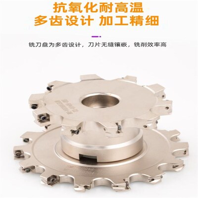 数控三面刃铣刀刀盘套式SMD 片式SMC  可转换CNLC刀盘MPHT06 08 1