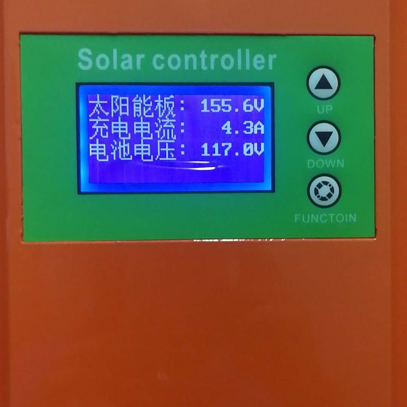 96v/19e2V/216V/384V大功率太阳能控制器100A/150A/200A(中文显示