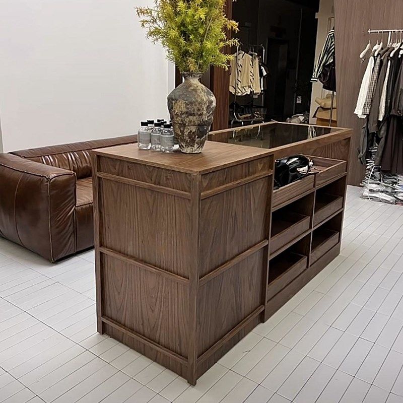 中岛台展示桌展示储物柜烤漆服装店装饰品柜摆P件流水台陈列展示,商业/办公家具,中岛/流水台,淘宝优惠券,粉丝福利购,淘宝优惠卷