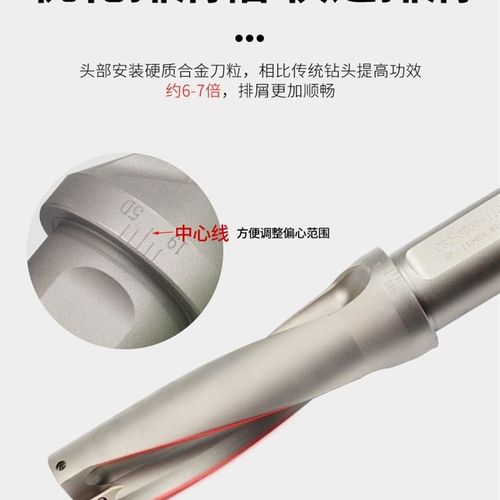 鸿亨/鸿哼/HONGHENpG牌2D/3D/4D/5D车床用暴力钻中心打孔钻U钻刀