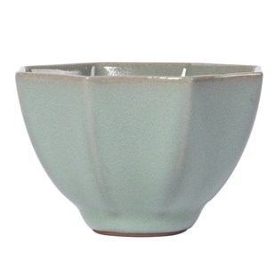 龙泉青瓷手工主人杯汝窑个人品茗单杯 陶瓷功夫茶V杯茶碗中式送礼