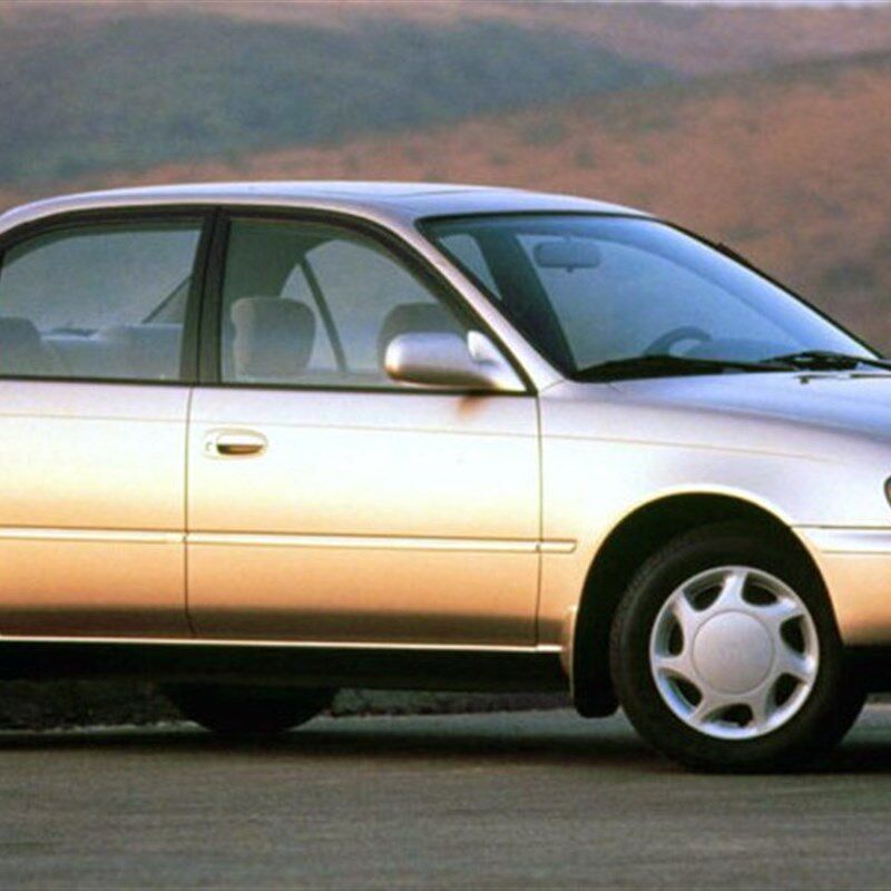 花冠卡罗拉 COROLLA 91 92 A95年款AE100茶色后档顶翼上尾翼后玻