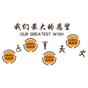 中医院墙面贴纸装饰护士护w理站工作台科室文化标语诊所形象背景