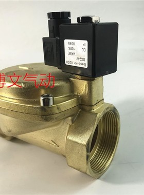 BESTa.Nr.0200电磁阀AC220V DC24V膜片铜体常闭2寸DN50 1.5寸DN40