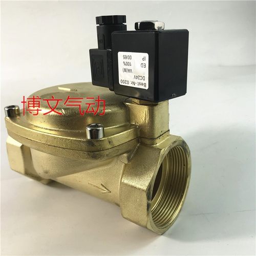 BESTa.Nr.0200电磁阀AC220V DC24V膜片铜体常闭2寸DN50 1.5寸DN40