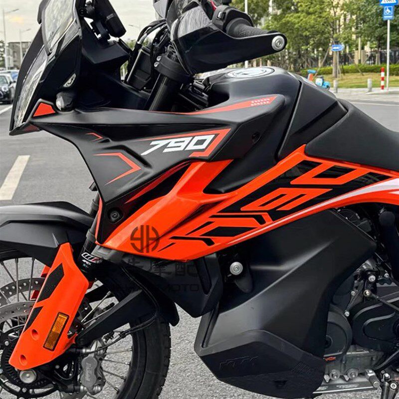 9V脖子导车9风风围脖o流适用 翼头 罩前挡0改装定扰流板AD驴M780K