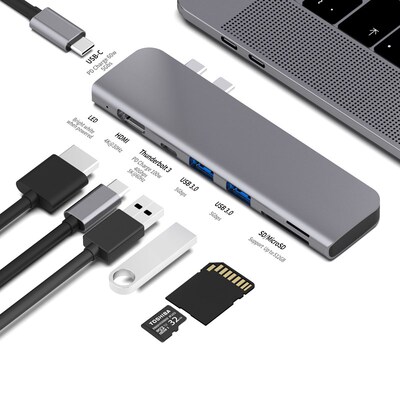 USB 3.1 Type-C Hub To HDMI Adapter 4K Thunderbolt 3 XUSB C H