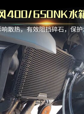 适用春风400NK 650NK 21A-23年改装水箱护网防护罩水箱网保护网