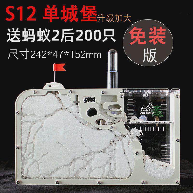 蚂蚁生态箱蚂蚁工坊巢穴蚁巢蚂C蚁窝屋蚂蚁大型巢蚂蚁城堡学生