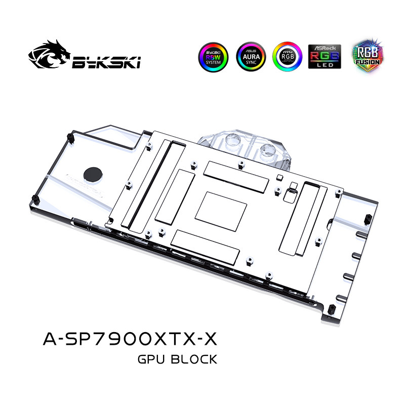 Bykski A-SP7900XTX-X 显卡水冷头 蓝宝石 RX7900 XTX Nitro图片