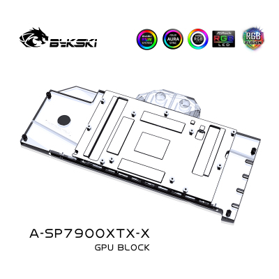 Bykski A-SP7900XTX-X 显卡水冷头 蓝宝石 RX7900 XTX Nitro