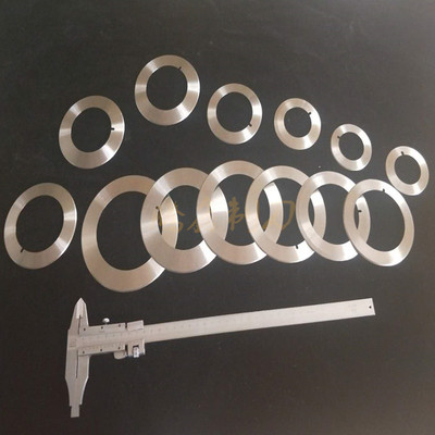 分切上刀分条机圆刀片圆形切纸薄膜塑料分条机上下刀片高速钢刀片