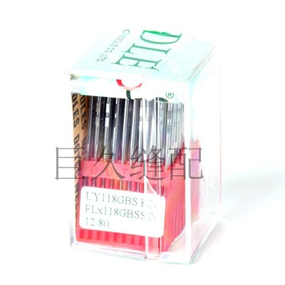 缝纫机机针 进口多特机针 UY118GBS 四针六线拼缝机机针