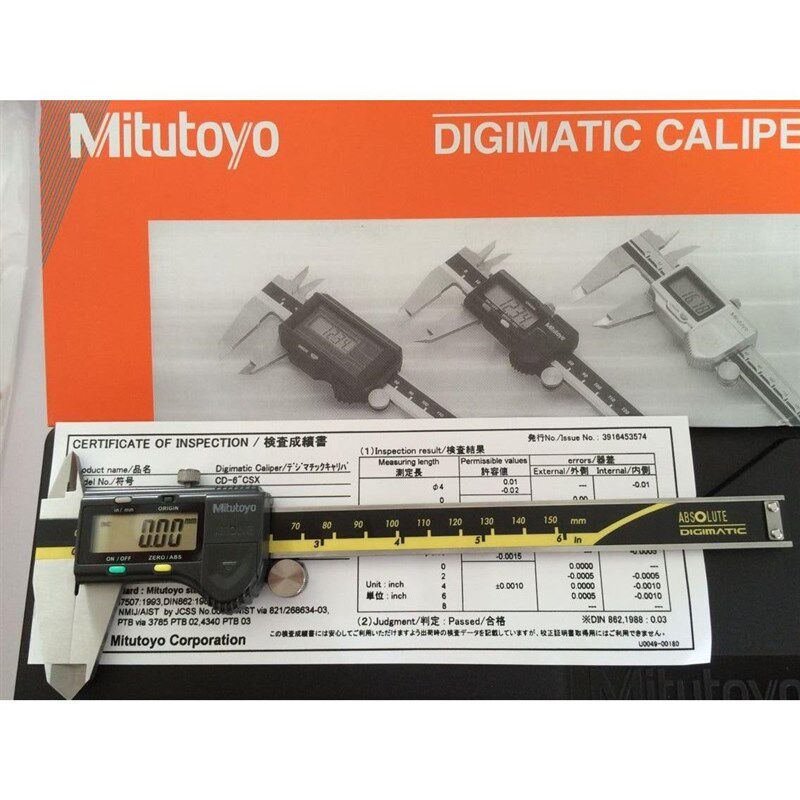 日本三丰Mitutoyo 数显卡尺0-150mm 500-196 197 173电子游标卡尺